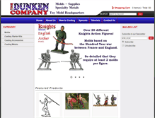 Tablet Screenshot of dunken.com